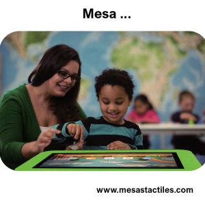 pantalla interactiva como mesa